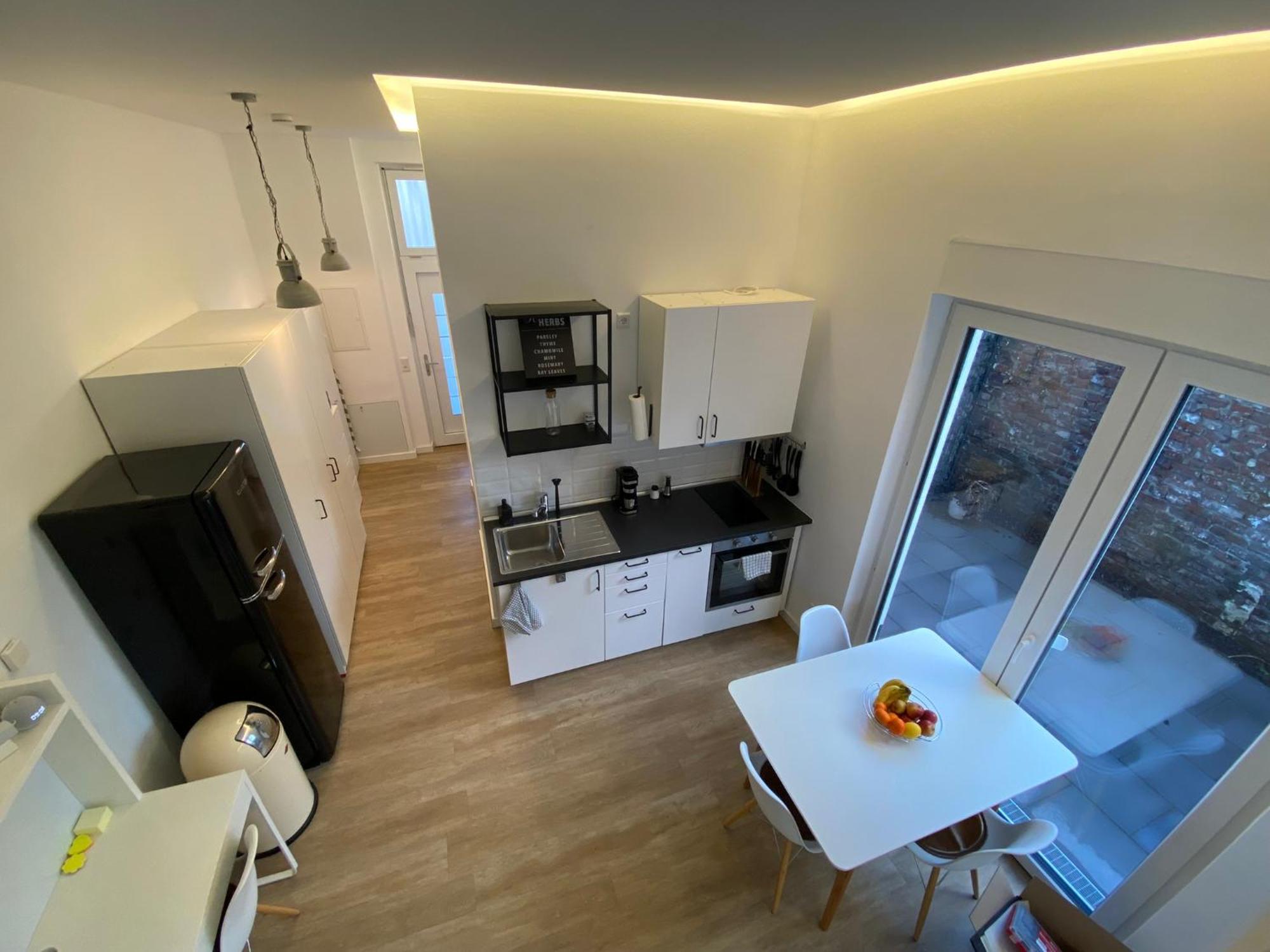 Schoene, Moderne Wohnung Mit Grosszuegiger Terasse Essen Luaran gambar